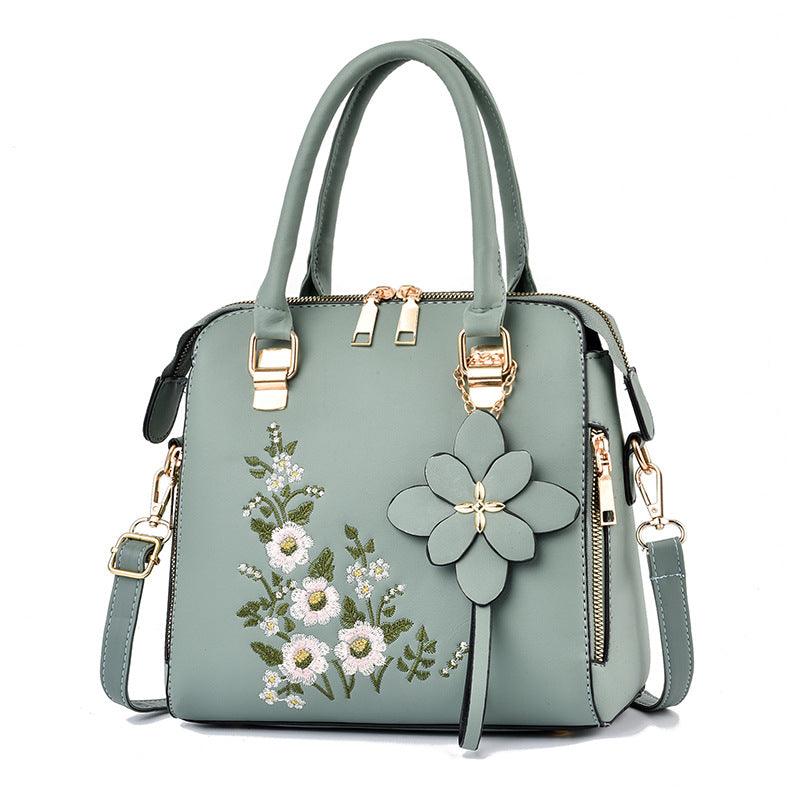 Pisces Queen's Flower Handbag - totebagi