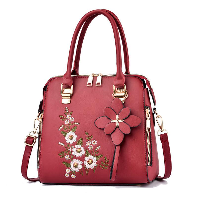 Pisces Queen's Flower Handbag - totebagi